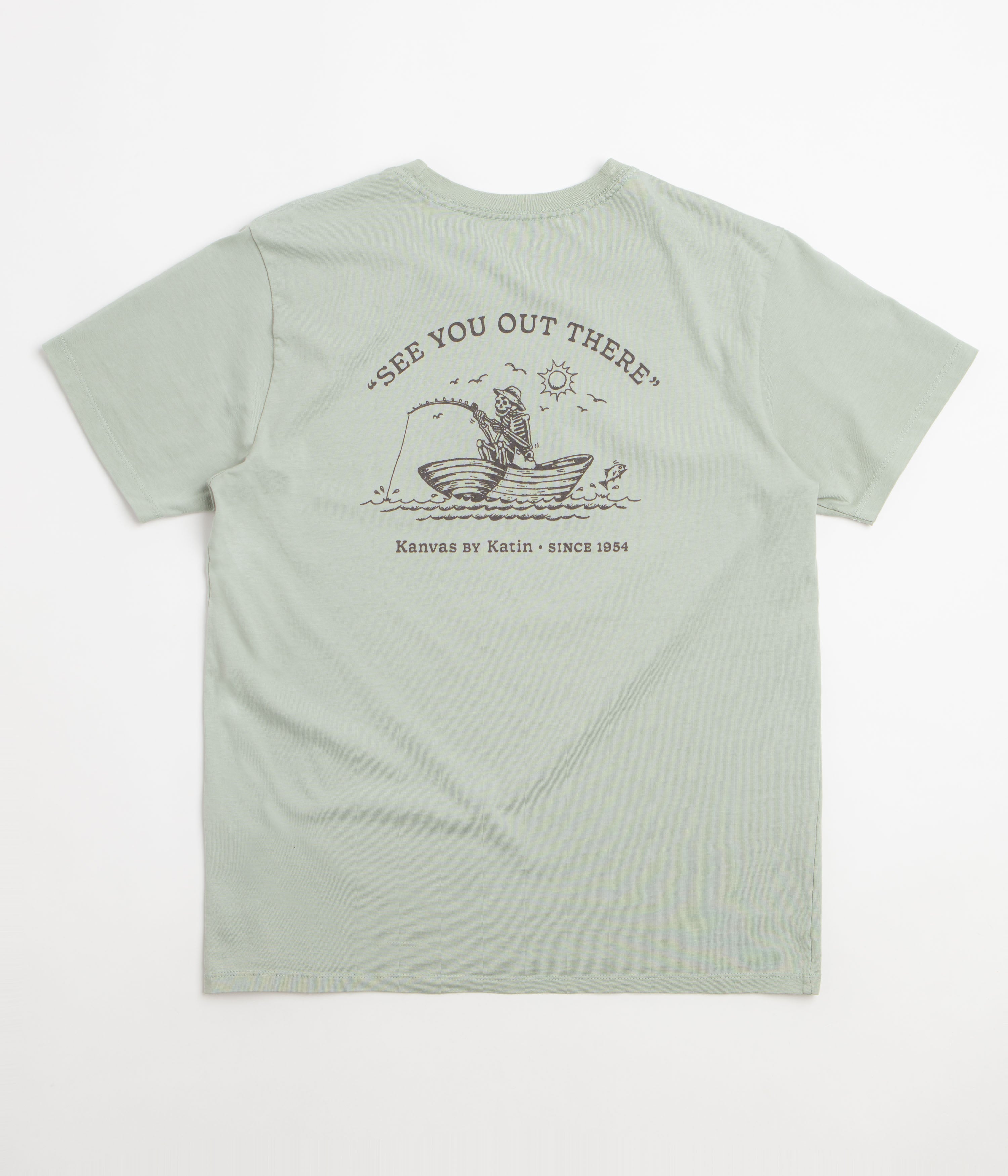 Katin Cast Off T-Shirt in Aloe Pigment Dye