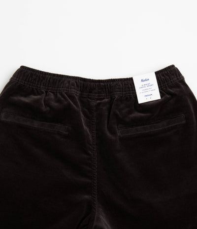 Katin Cord Local Shorts - Black Wash