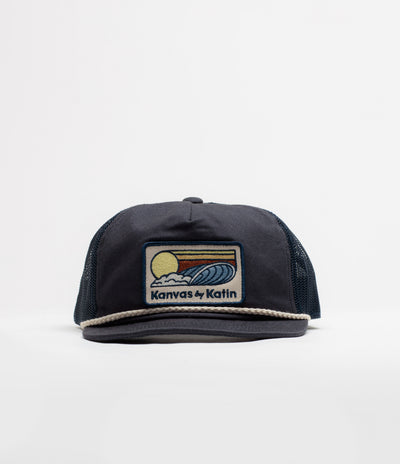 Katin Cruz Canvas Trucker Cap - Washed Blue