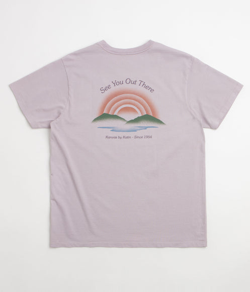 Katin Distance T-Shirt - Lavender Pigment Dye