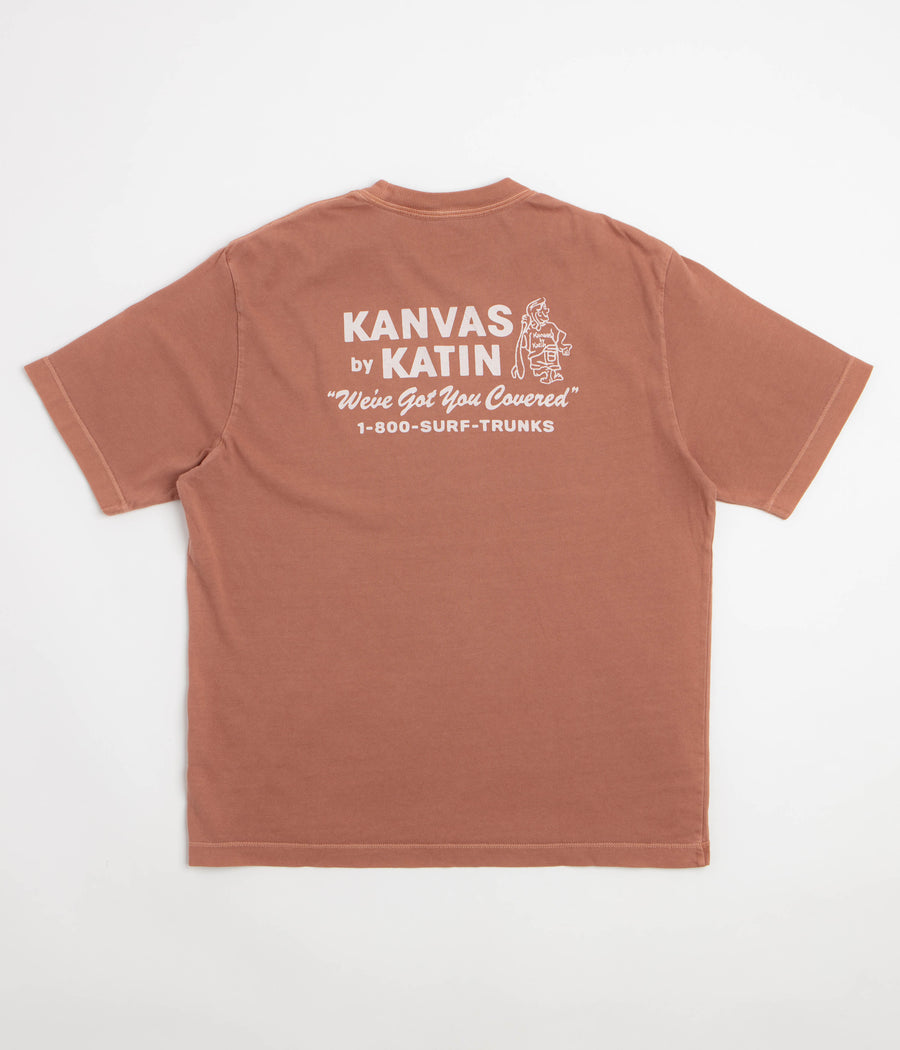 Katin Hot Line T-Shirt - Red Clay
