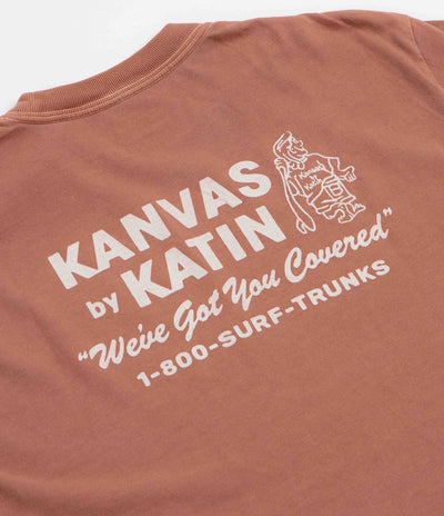 Katin Hot Line T-Shirt in Red Clay