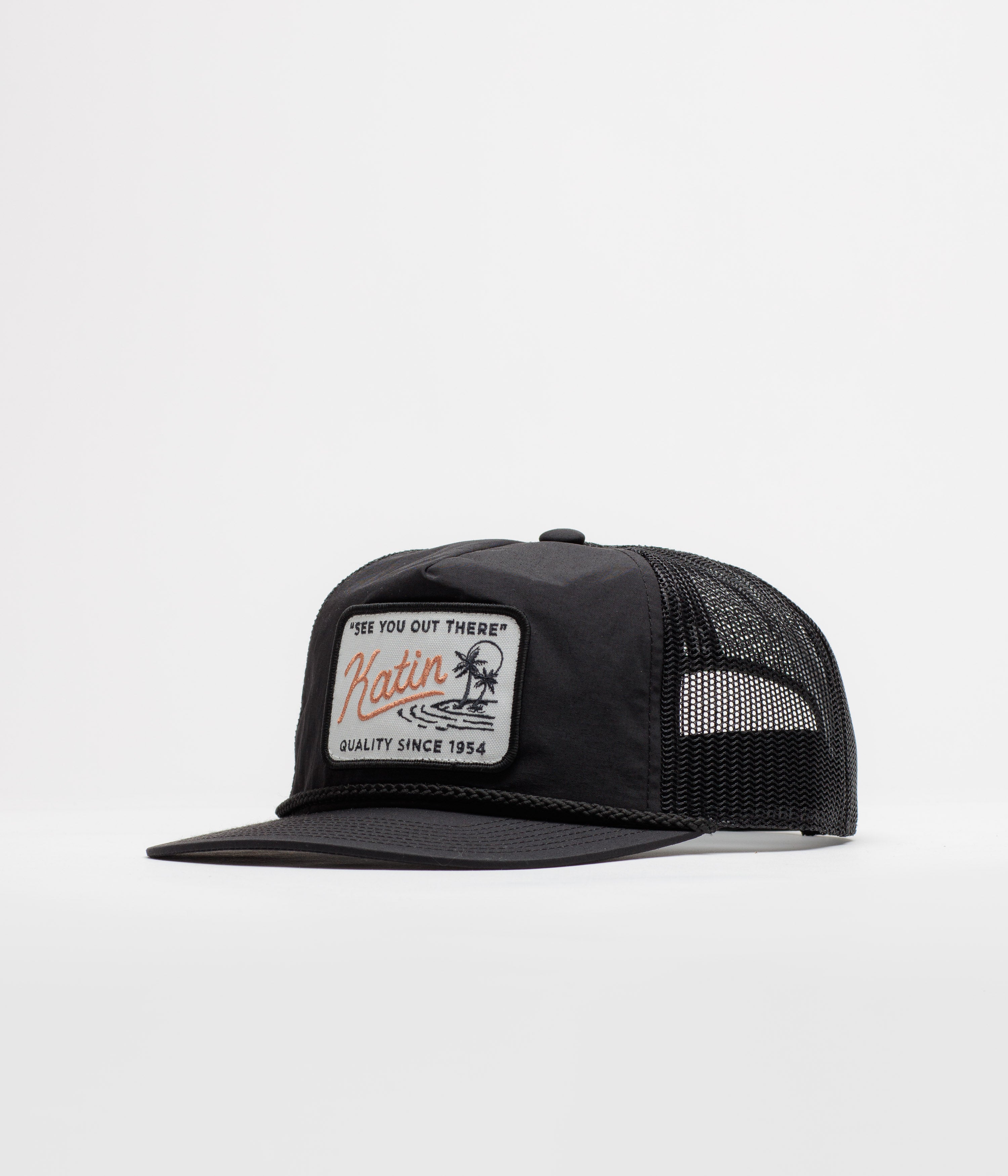 Katin Ripple Trucker Cap in Black