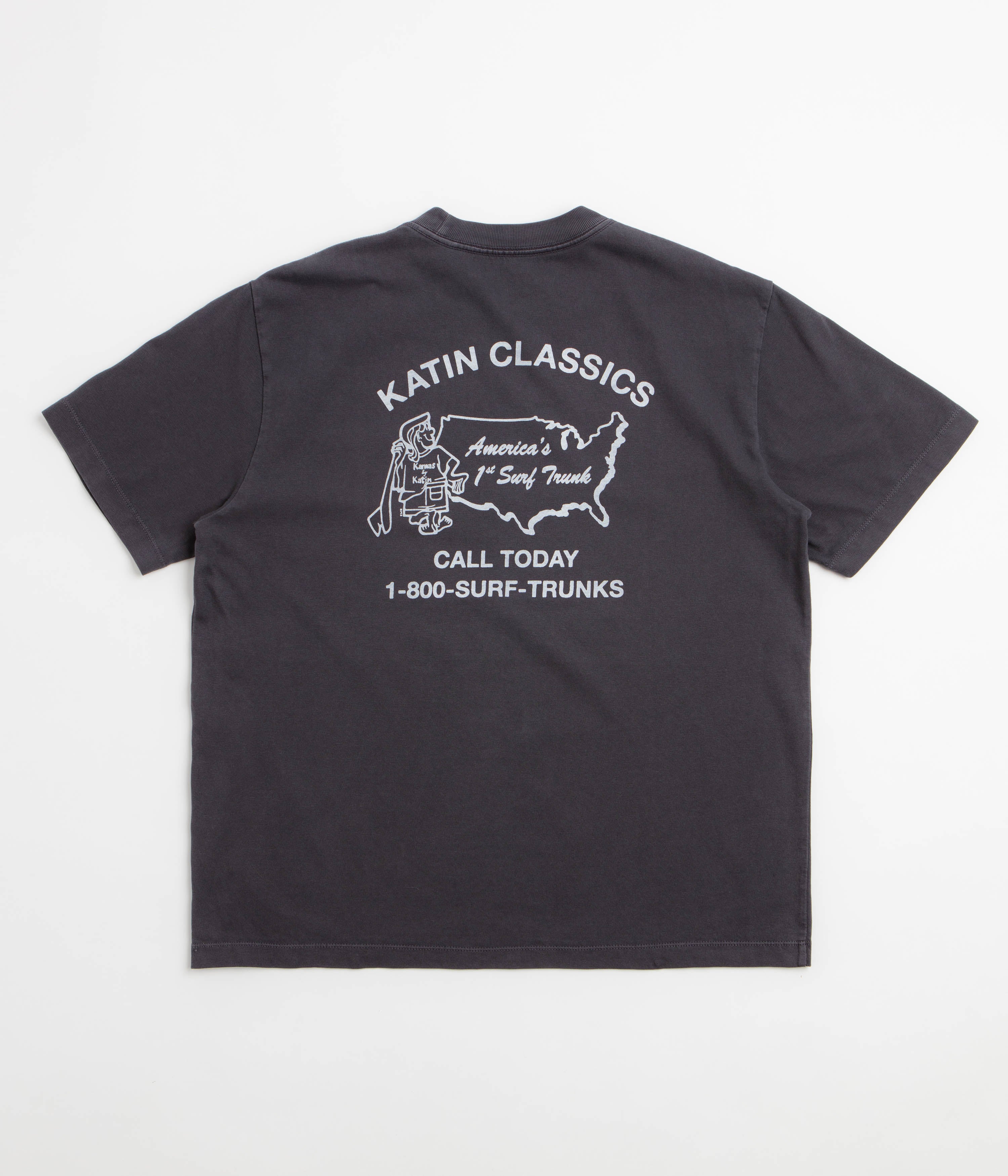 Katin States T-Shirt - Polar Navy Vintage Wash
