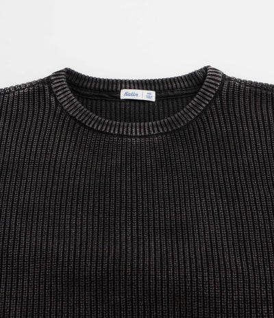 Katin Swell Crewneck Sweatshirt - Black Wash