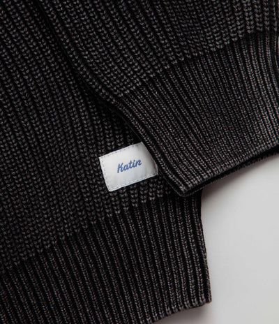 Katin Swell Crewneck Sweatshirt - Black Wash
