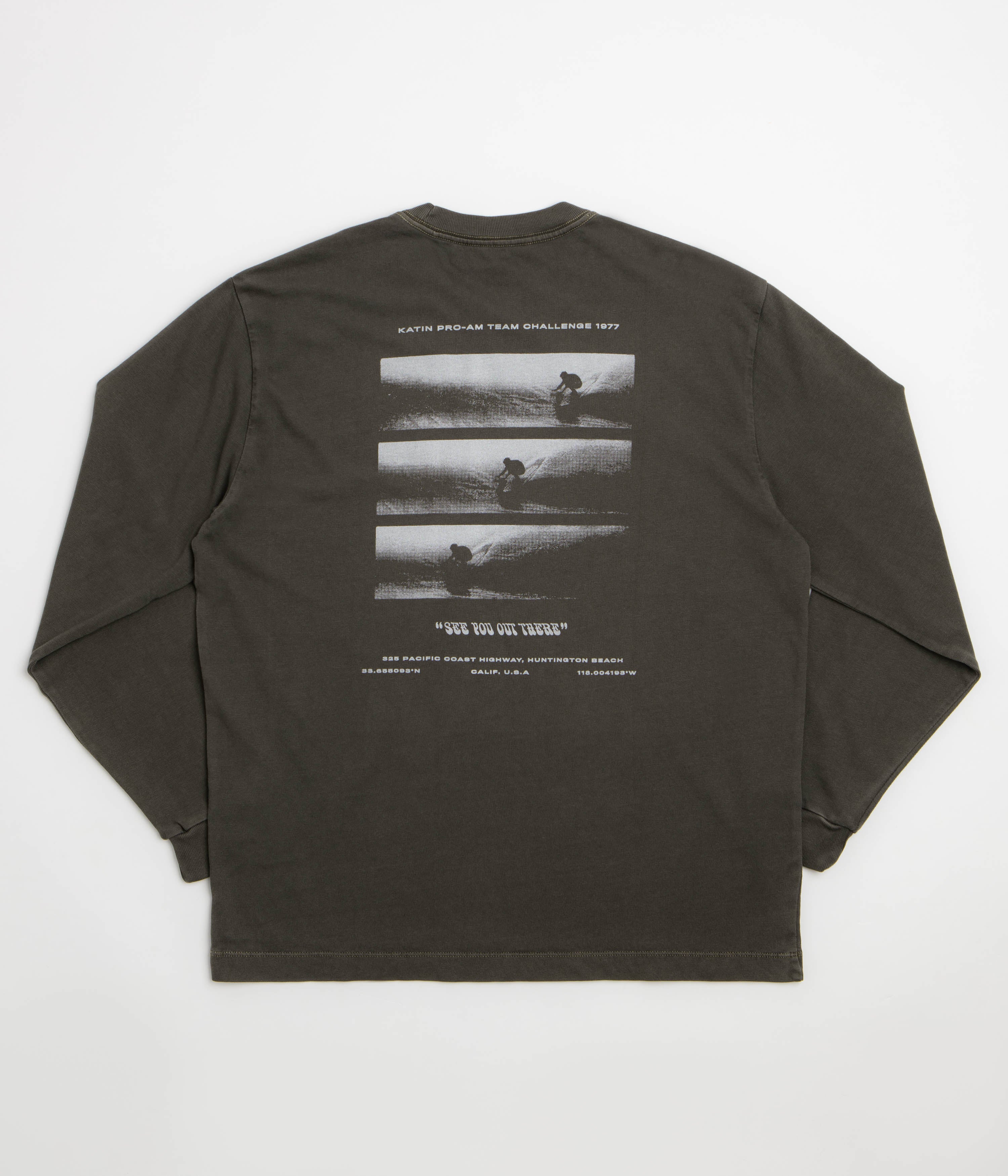 Katin Tunnels Long Sleeve T-Shirt in Lead