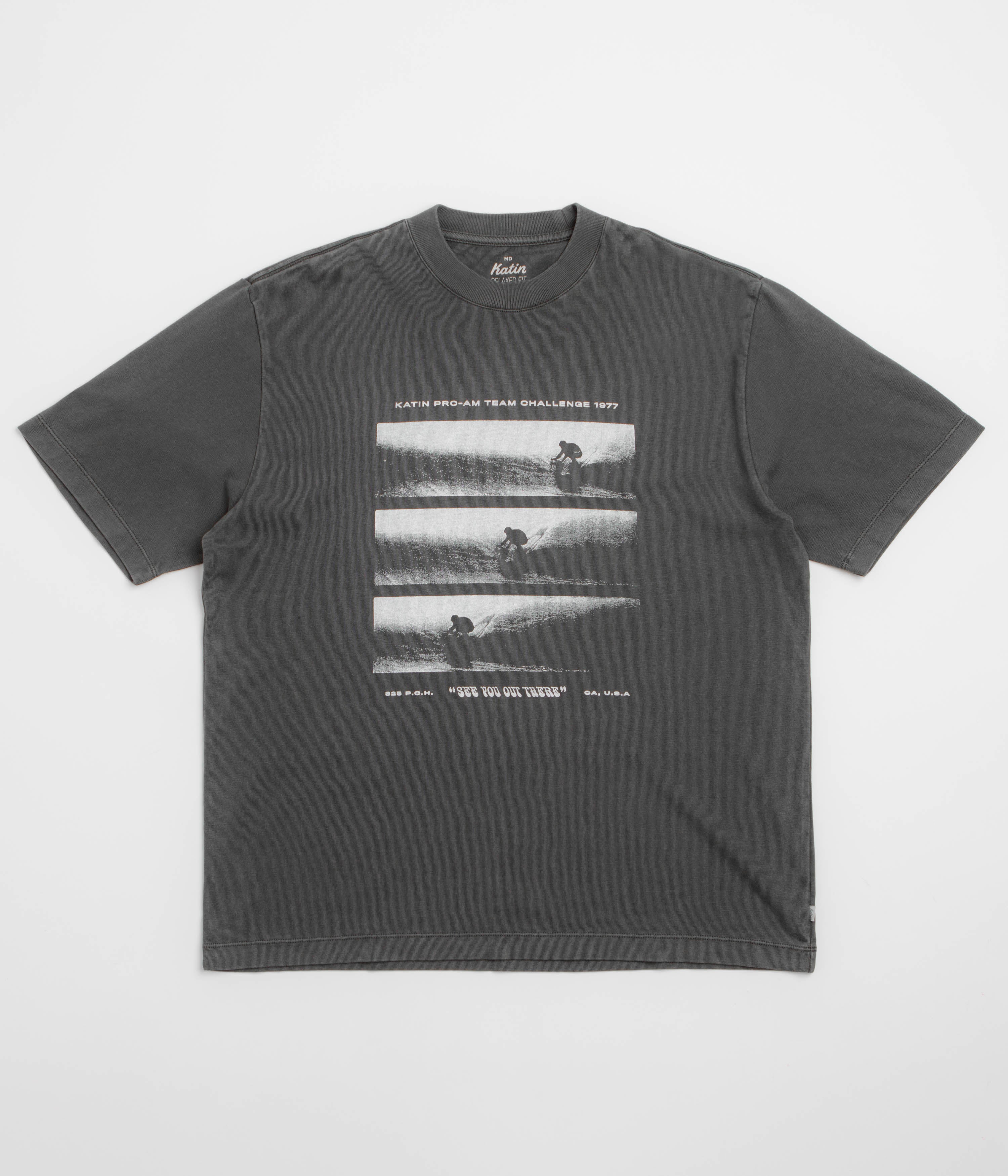 Katin Tunnels T-Shirt - Black Wash