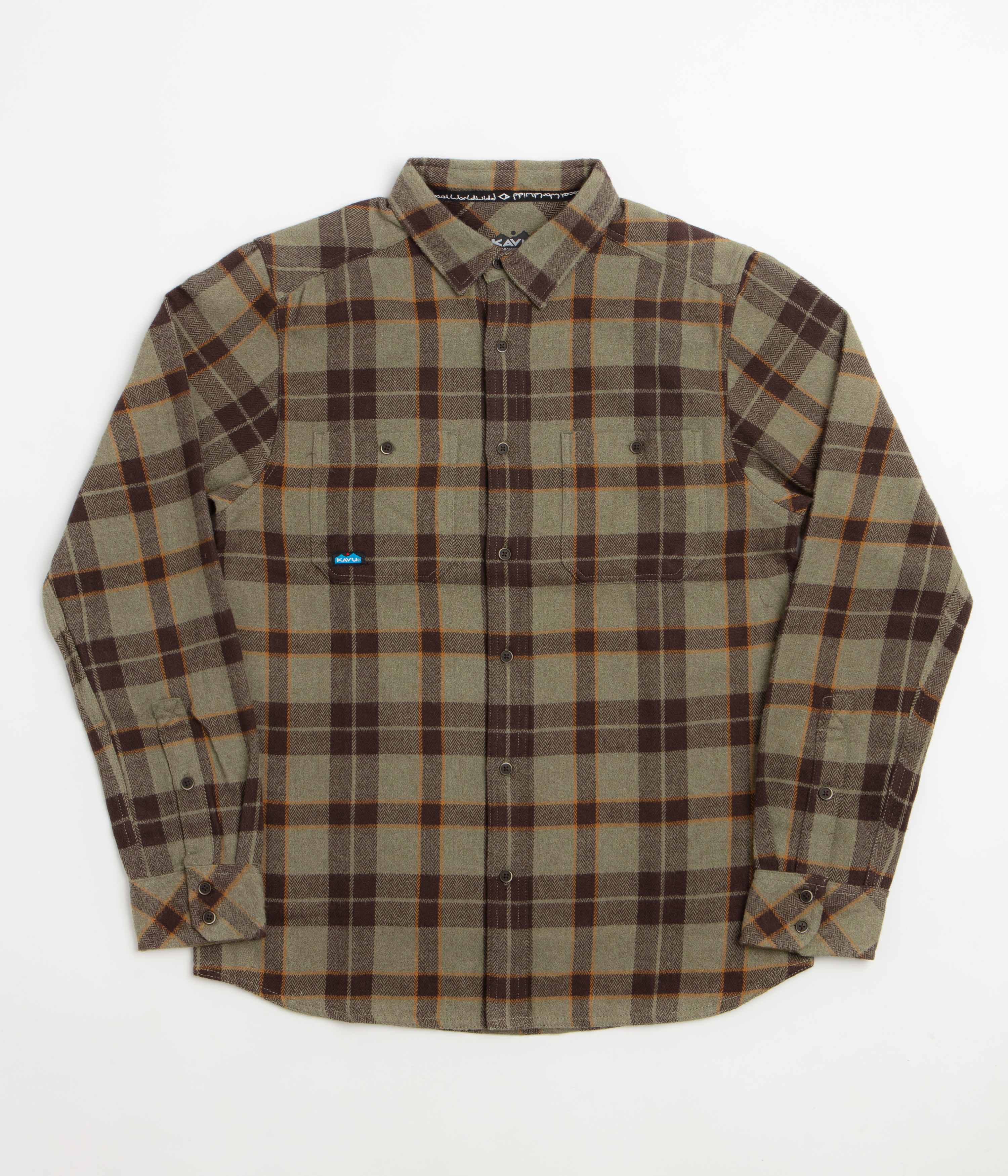 Kavu Big Joe Shirt - Green Ravine
