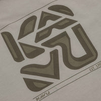 Kavu Cubed T-Shirt - Greige thumbnail