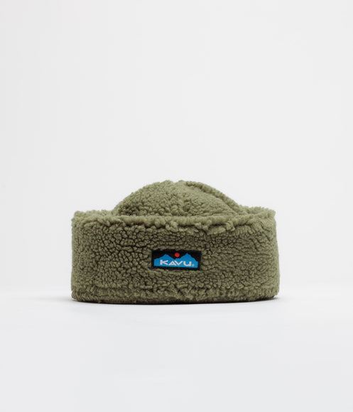 Kavu Fur Ball Beanie - Moss