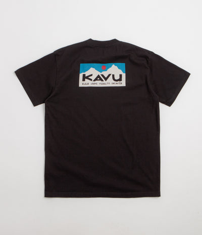 Kavu Klear Above Etch Art T-Shirt - Black