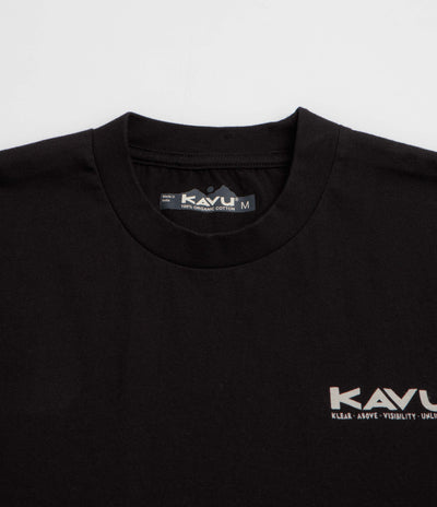 Kavu Klear Above Etch Art T-Shirt - Black