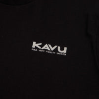 Kavu Klear Above Etch Art T-Shirt - Black thumbnail