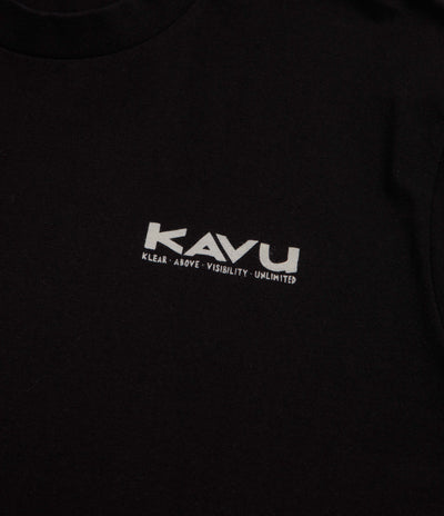 Kavu Klear Above Etch Art T-Shirt - Black