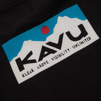 Kavu Klear Above Etch Art T-Shirt - Black thumbnail