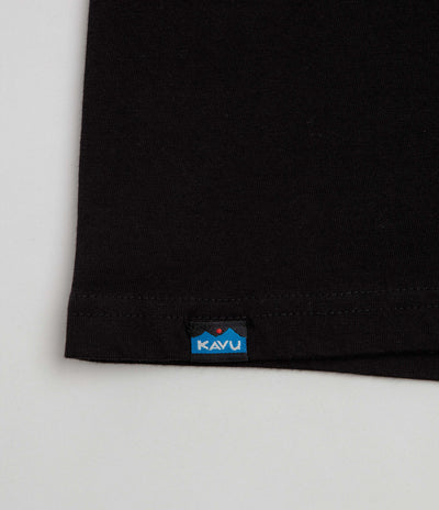 Kavu Klear Above Etch Art T-Shirt - Black
