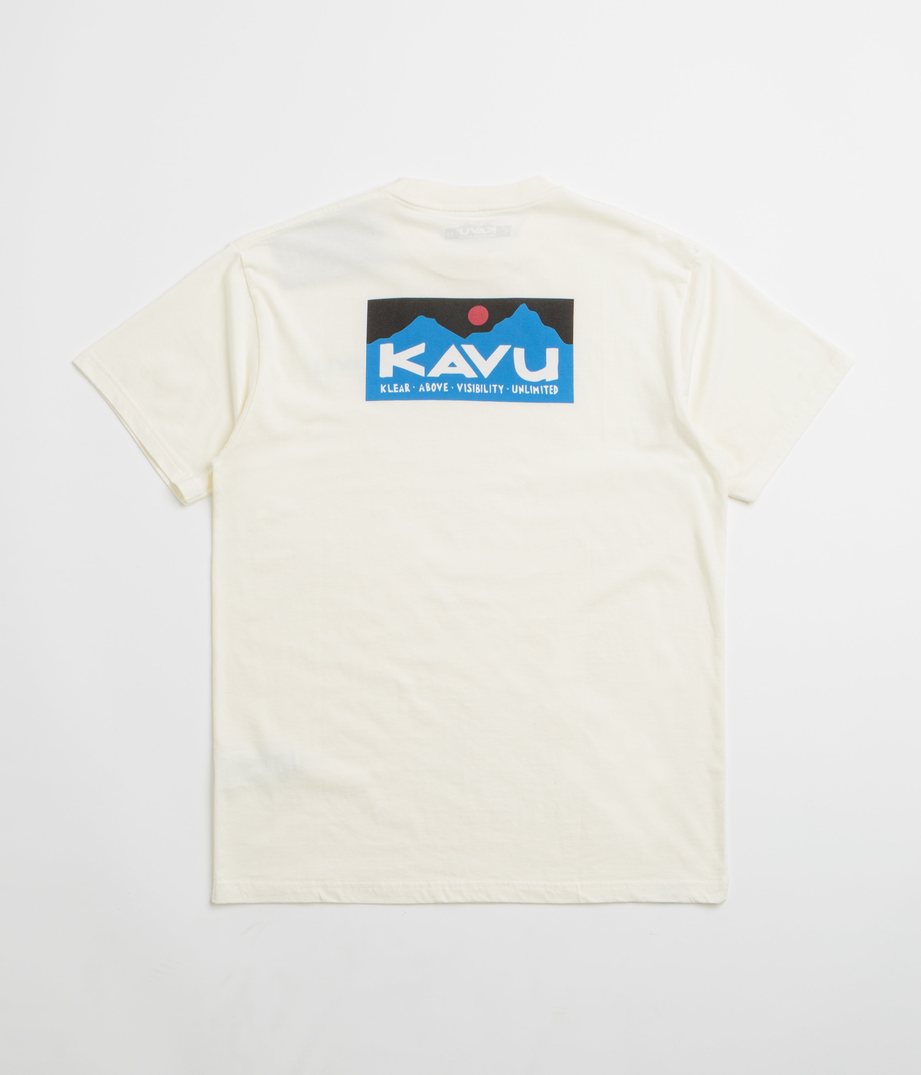 Kavu Klear Above Etch Art T-Shirt in Off White