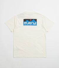 Kavu Klear Above Etch Art T-Shirt in Off White
