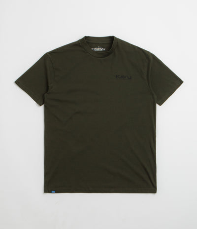 Kavu Klear Above Etch Art T-Shirt - Rosin