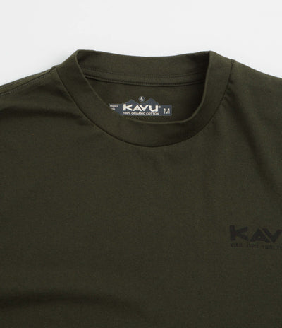 Kavu Klear Above Etch Art T-Shirt - Rosin
