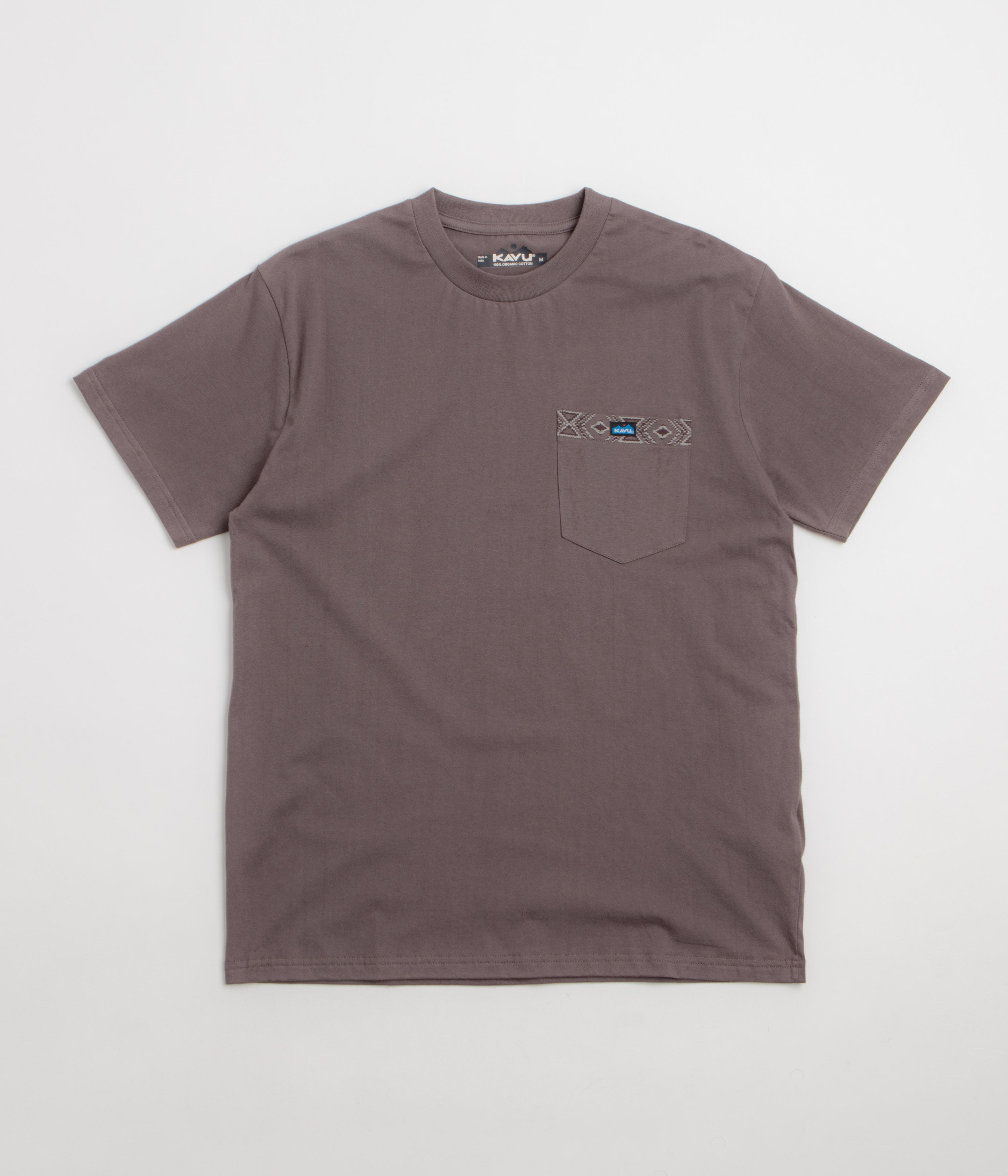 Kavu Pacific Pocket T-Shirt - Dark Grey