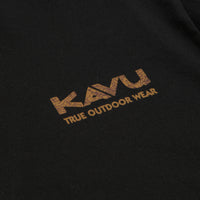 Kavu Range T-Shirt - Black thumbnail