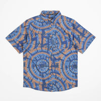 Kavu River Wrangler Short Sleeve Shirt - Circle Tie Dye thumbnail