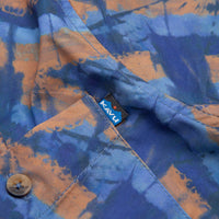 Kavu River Wrangler Short Sleeve Shirt - Circle Tie Dye thumbnail