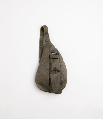 Kavu Rope Sling Bag - Olive Topo