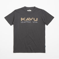 Kavu Spellout T-Shirt - Black Licorice thumbnail