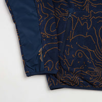 Kavu Teannaway Fleece - Blue Water Topo thumbnail