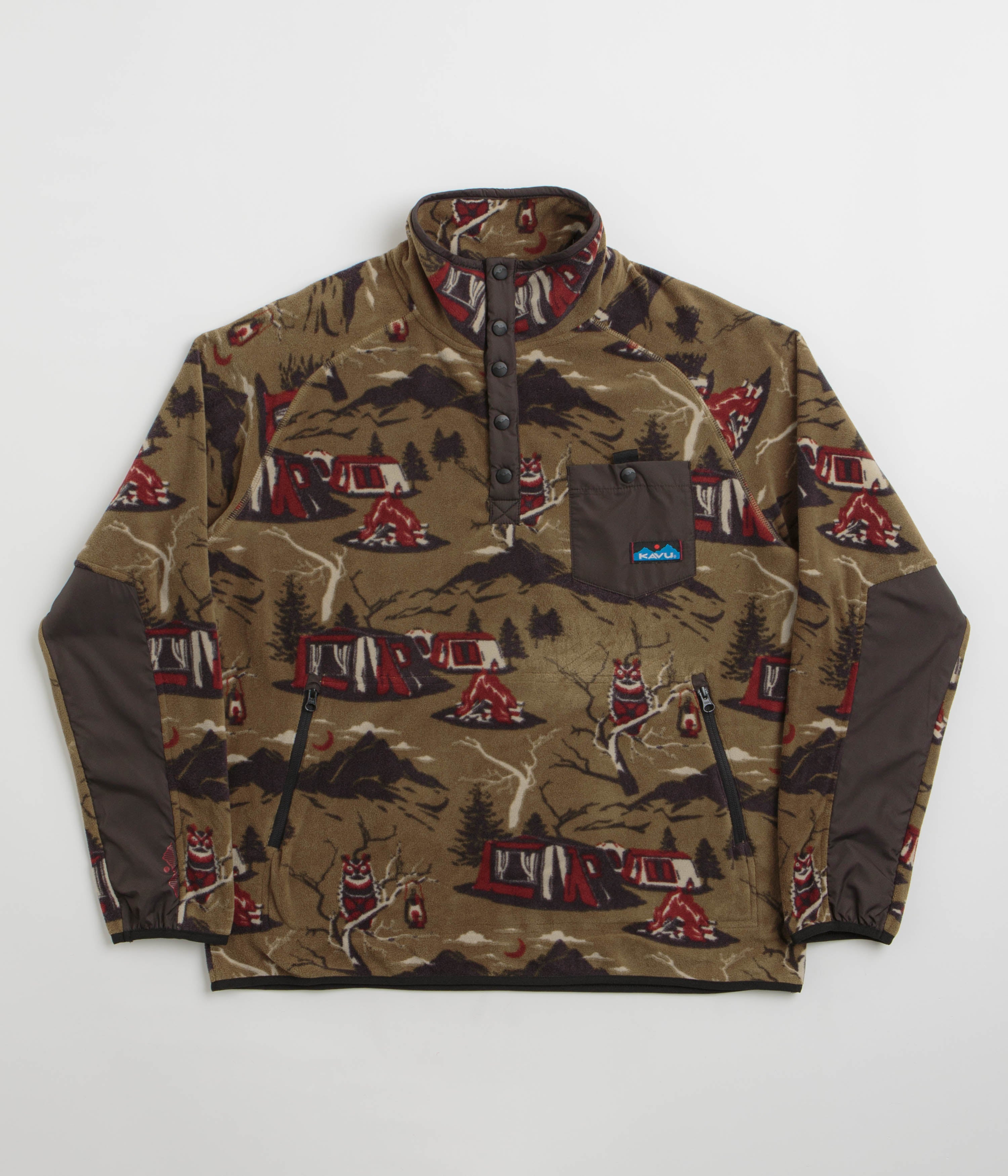 Kavu Teannaway Fleece in Highland Camp