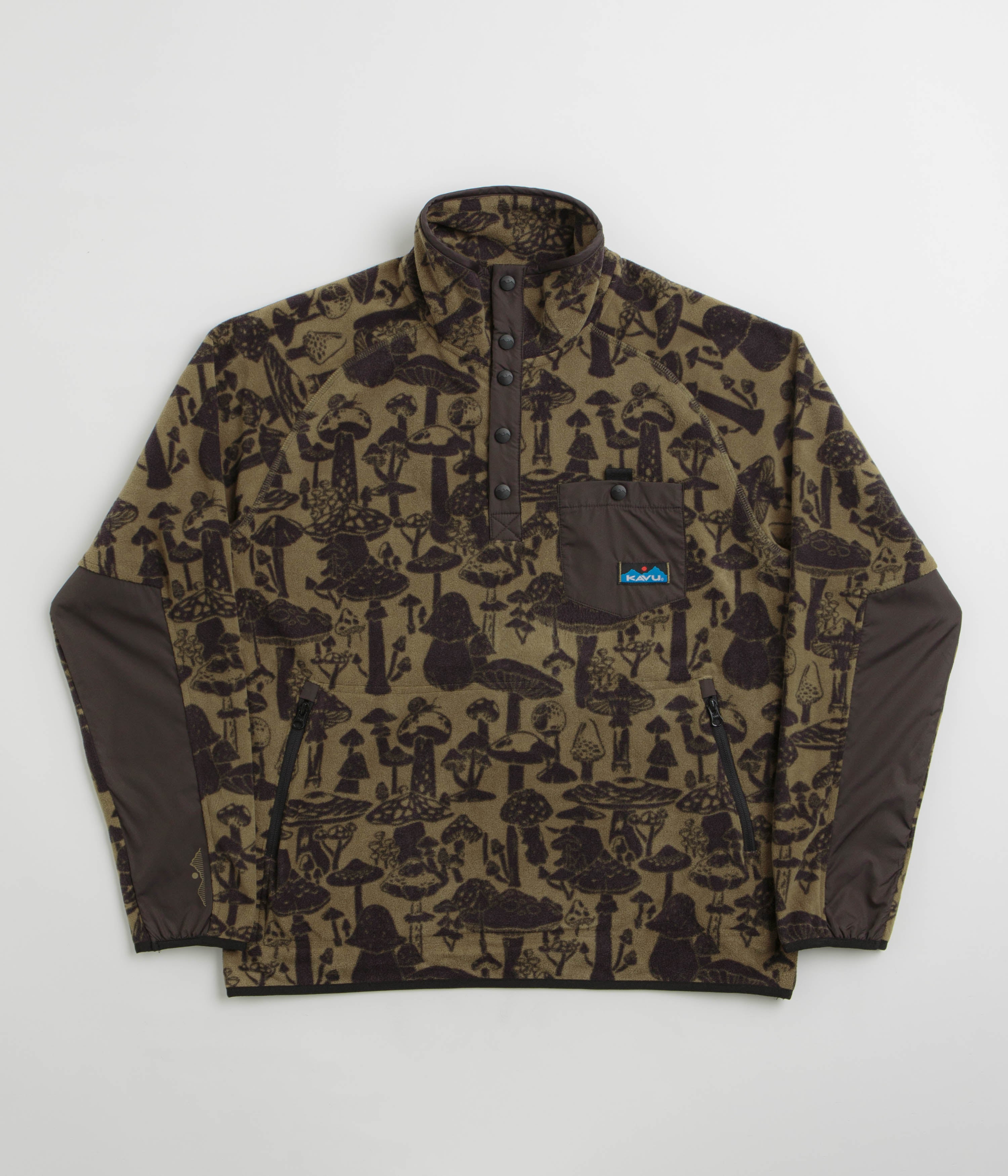 Kavu Teannaway Fleece in Mushroom Seeker