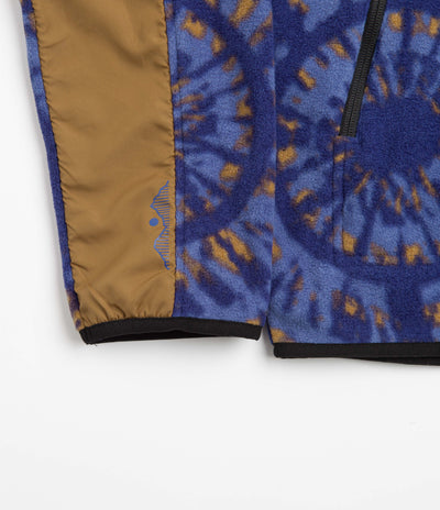 Kavu Teannaway Fleece Sweatshirt - Circle Tie Dye