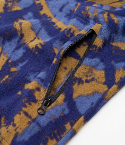 Kavu Teannaway Fleece Sweatshirt - Circle Tie Dye