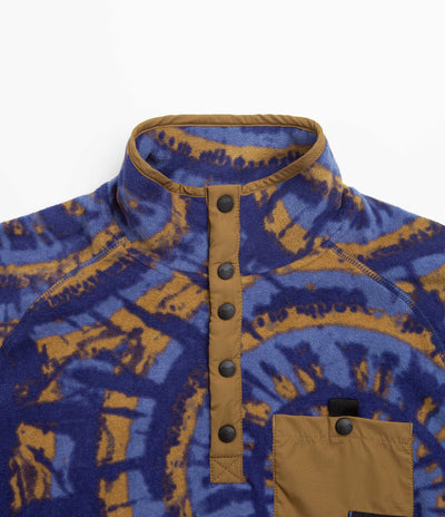 Kavu Teannaway Fleece Sweatshirt - Circle Tie Dye
