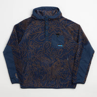 Kavu Teannaway Hoodie - Blue Water Topo thumbnail