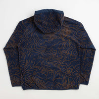 Kavu Teannaway Hoodie - Blue Water Topo thumbnail
