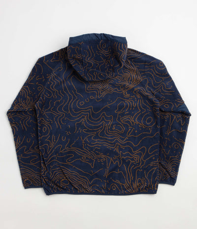 Kavu Teannaway Hoodie - Blue Water Topo
