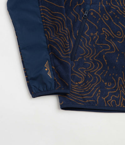 Kavu Teannaway Hoodie - Blue Water Topo