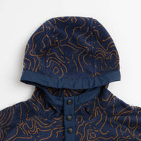 Kavu Teannaway Hoodie - Blue Water Topo thumbnail