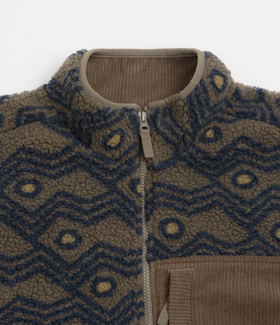 Kavu Wayside Fleece in Walnut Mountain