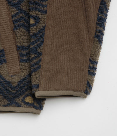 Kavu Wayside Fleece in Walnut Mountain