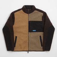 Kavu Wayside Fleece in Wild Wood Block thumbnail