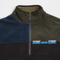 Kavu Winter Throwshirt Fleece - Navy Pine thumbnail