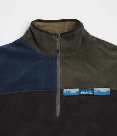 Kavu Winter Throwshirt Fleece - Navy Pine