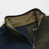 Kavu Winter Throwshirt Fleece - Navy Pine thumbnail