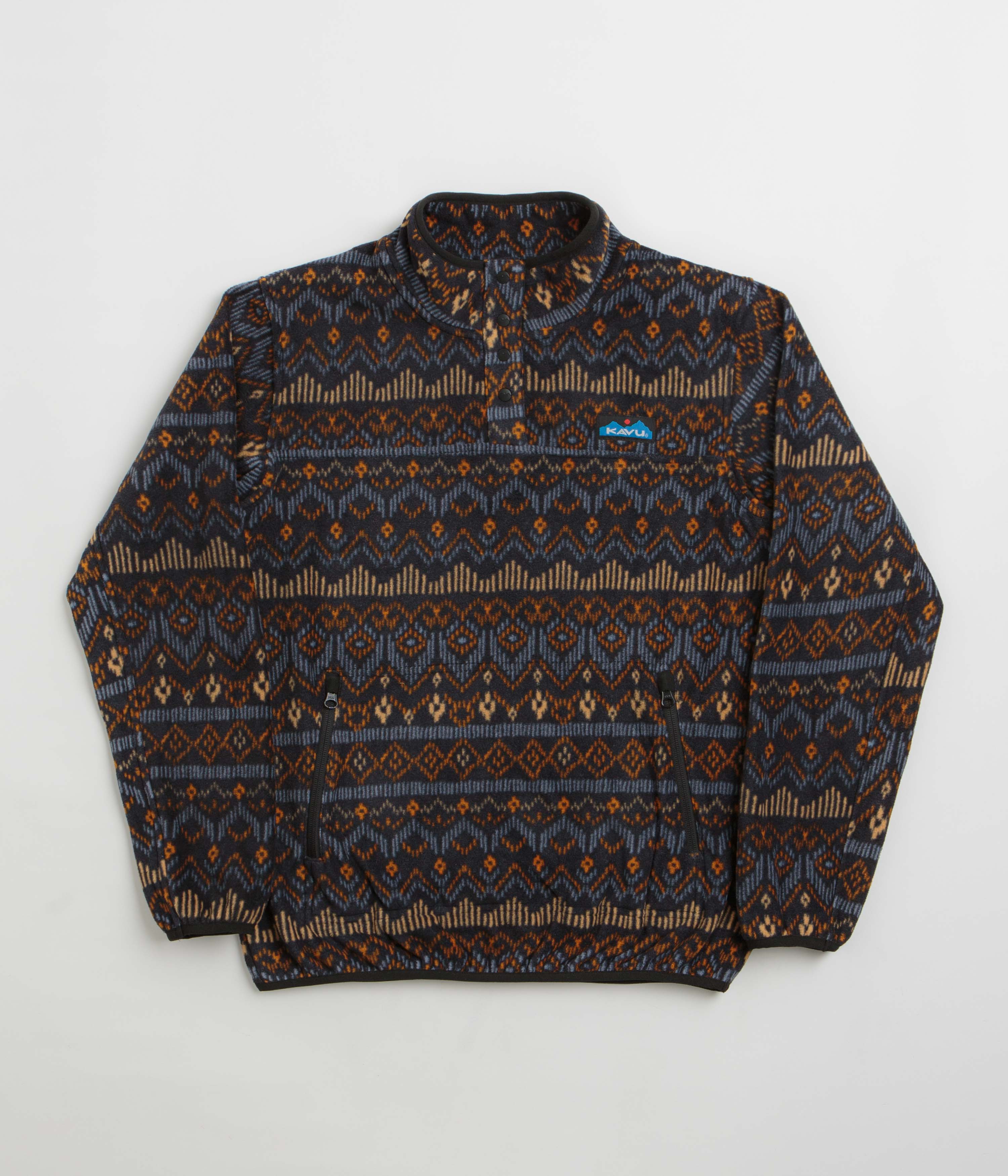 Kavu Womens Cavanaugh Fleece in Chalet Holiday