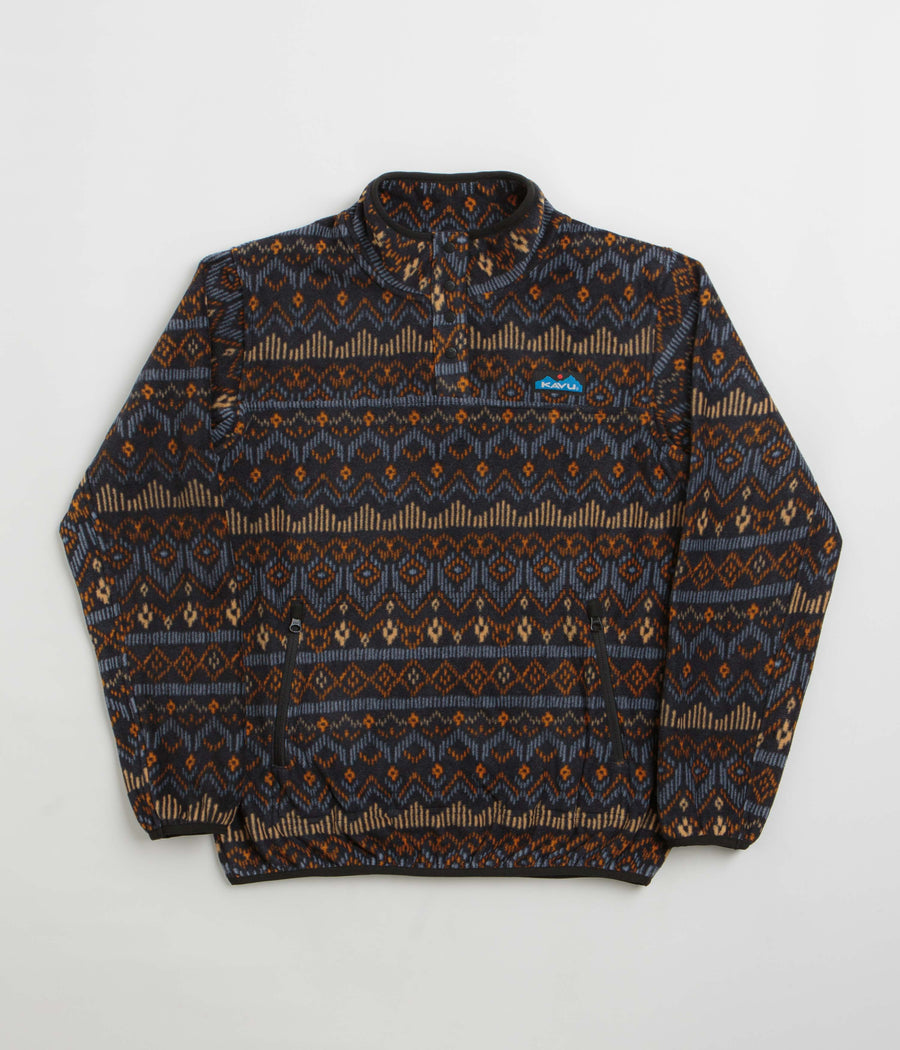 Kavu Womens Cavanaugh Fleece in Chalet Holiday